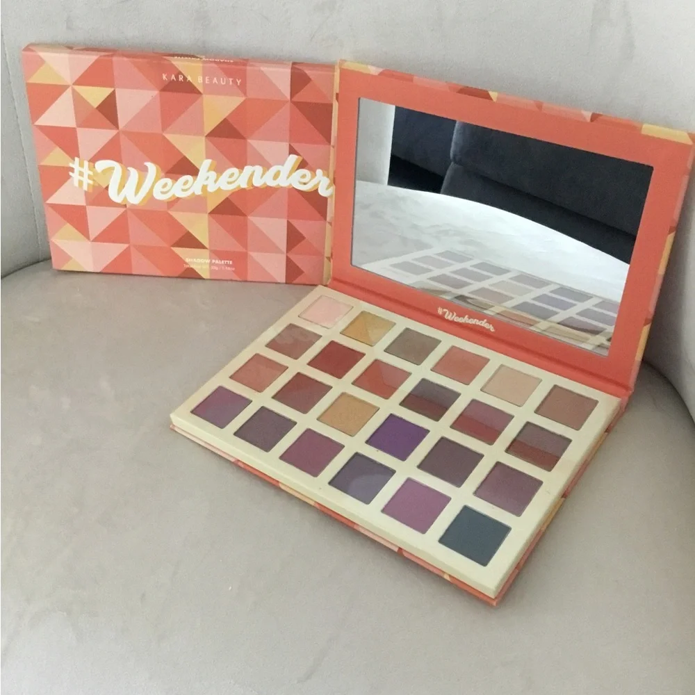 Kara Beauty #Weekender 24 Pan Eyeshadow Palette new & sealed in Original…